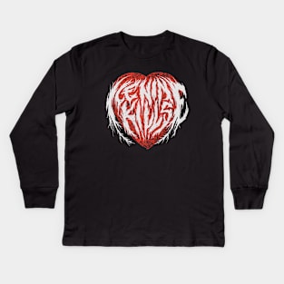 Ice music Nine band Kills  – HeartBox Kids Long Sleeve T-Shirt